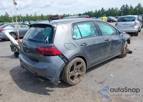 2019 Volkswagen Golf R 2.0T W/Dcc Navigation from USA, damaged, VIN WVWWA7AU3KW117444